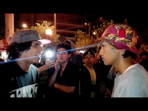 PAPALETA vs CHANG - BATALLA DE RAP PARQUE KENNEDY