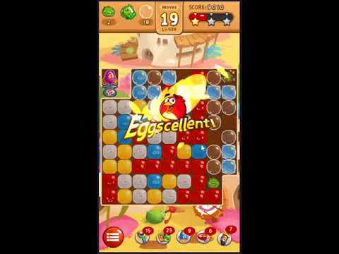 Angry Birds Blast Level 529 - NO BOOSTERS 🎈🐦🎈🐦