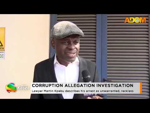 CORRUPTION ALLEGATION: Lawyer Martin Kpebu describes his arrest as unwarranted, reckless (04-12-25)