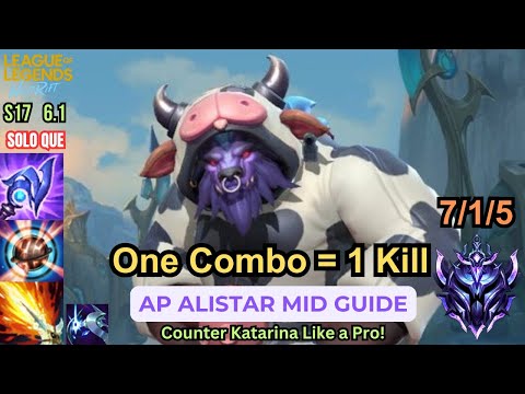 Wild Rift – AP Alistar Mid Guide 2025 | How To Carry Low Elo | Build, Runes & Gameplay