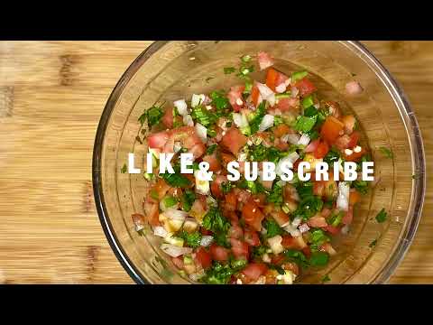 Easy homemade Pico De Gallo recipe-How to make fresh Pico De Gallo