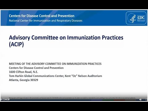 October 2023 ACIP Meeting - Welcome & Meningococcal Vaccines