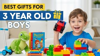 30 Best Gifts for 3 Year Old Boys 2026 | Top Toys & Must-Have Picks for Toddlers