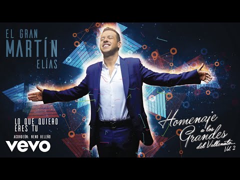 El Gran Martín Elías - Lo Que Quiero Eres Tu (Cover Audio)