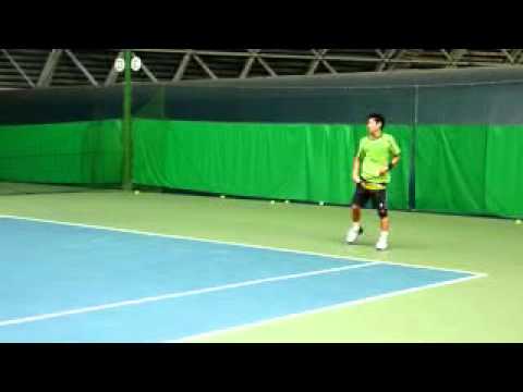 Kaichi Uchida at Davis Cup in Japan 2011 tennis