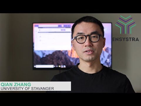 Introduction ESR9 Qian Zhang ENSYSTRA H2020 project