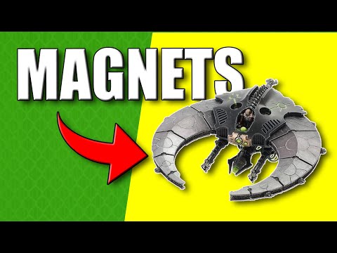 How to Magnetise & Build a Necron Doom Scythe/Night Scythe