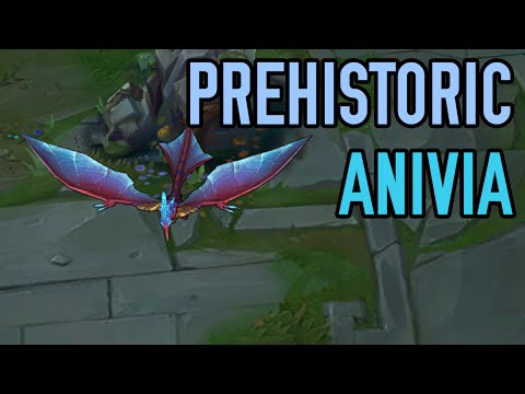 Prehistoric Anivia Skin Spotlight! (LoL Gameplay)