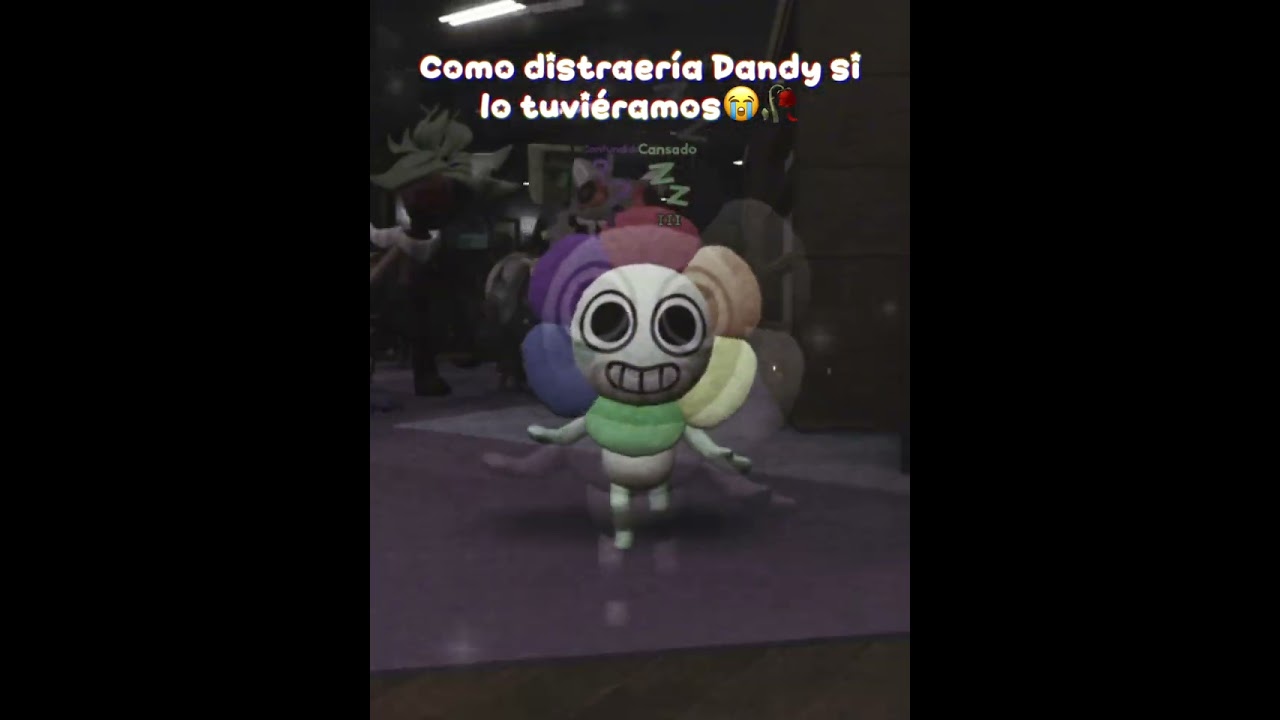 Dandy modo happy distrayendo🔥🌸||#plansalsabbq #dandysworld #roblox #shorts 