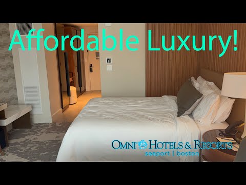 FULL HOTEL TOUR + REVIEW - OMNI Seaport Hotel, Boston MA