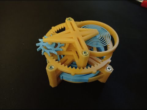 Flying Tourbillon with haldle by Martinax Thingiverse