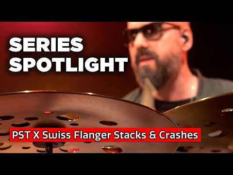 Paiste PSTX Swiss Flanger Crash 16" - Effect Cymbal image 2