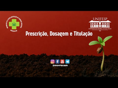 31ª Aula:  Prescrição, Dosagem e Titulação - Dra. Carol Marroni