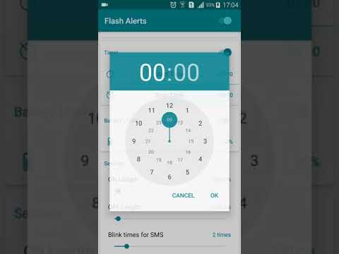 Flash alert call, notification Video