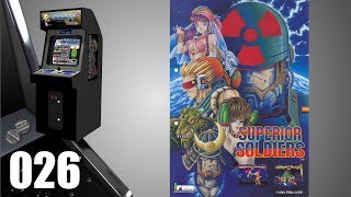Superior Soldiers [026] Arcade Longplay/Walkthrough/Playthrough (FULL GAME)