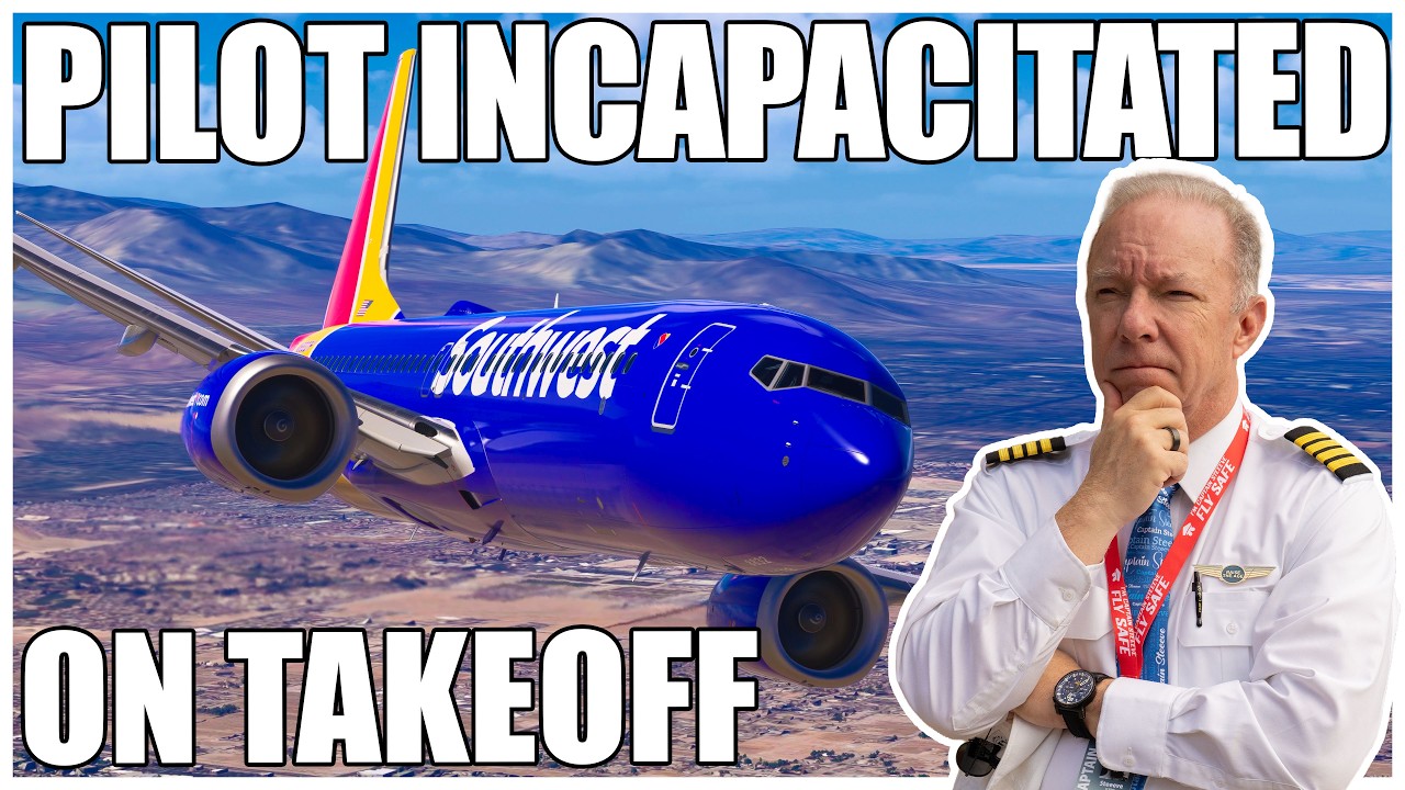 Southwest Captain Injured by Detached HUD During Vegas Takeoff