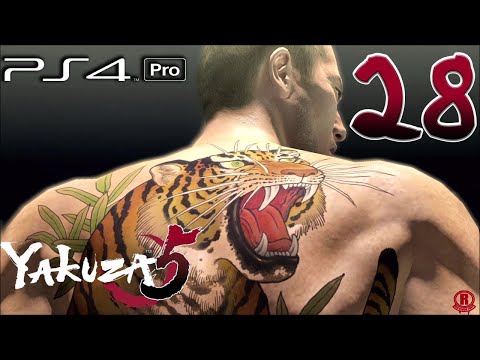 Yakuza 5 HD Remaster (PS4 PRO) Gameplay Walkthrough Part 28 - (Finale) Chapter 1: A Legend Returns