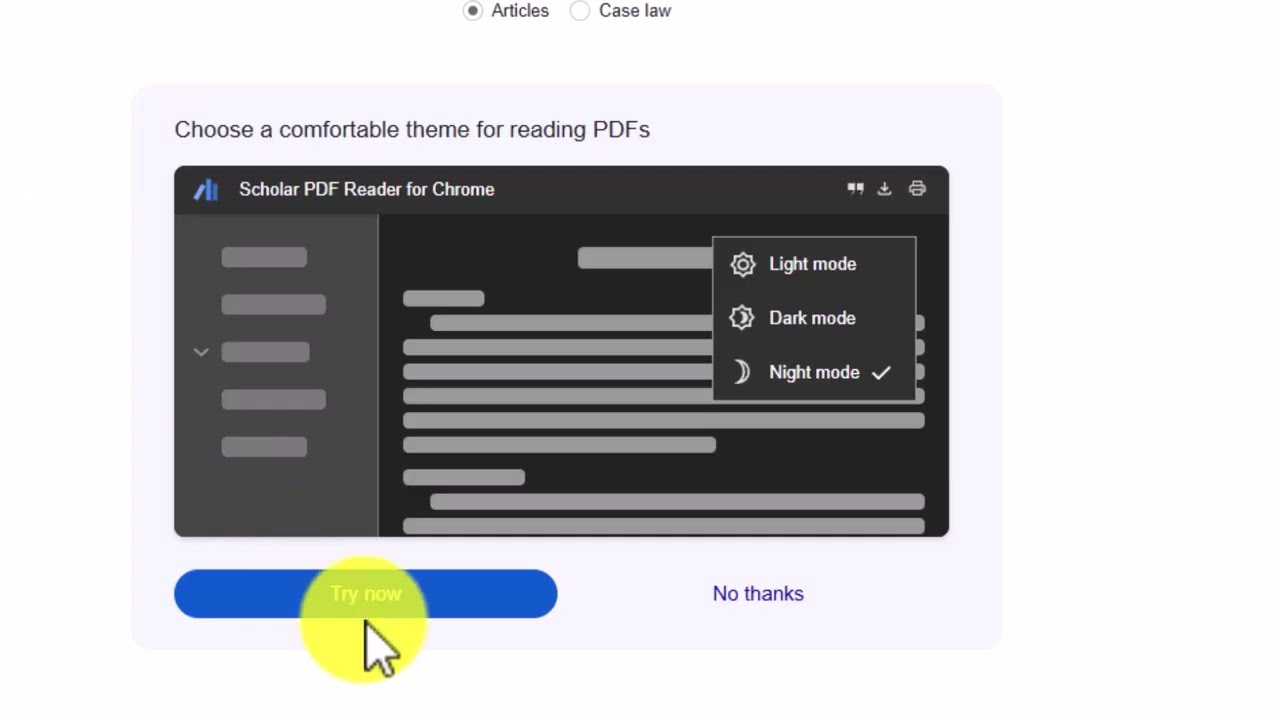 How to Use Google Scholar PDF Reader in Chrome | Step-by-Step Tutorial