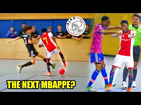 U 14 Ajax Juwel zerstört Hallenturnier komplett l wird er der nächste Mbappe? l Hallenturnier