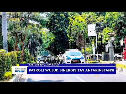 POLRESTA CIREBON LAKSANAKAN PATROLI SKALA BESAR WUJUDKAN KAMTIBMAS KONDUSIF