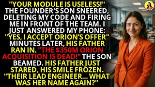 They Fired Me and Deleted My Code. I Killed Their $350M Acquisition.