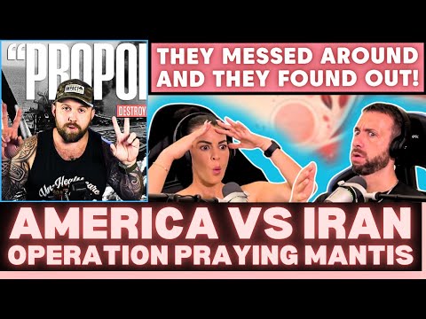 Canadians React To America Obliterates Half Of Iran's Navy In 8 Hours! Operation Praying Mantis