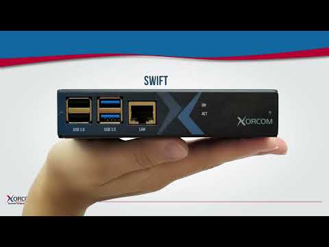 Xorcom Swift -Think BIG. Innovative compact IP-PBX system. logo