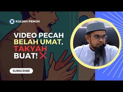 Takut-Takut Kita Tergolong Orang MUNAFIK  | Ustaz Mohd Aslam