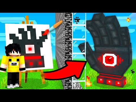 SCARY THINGS I DRAW IN Minecraft COME TO LIFE!