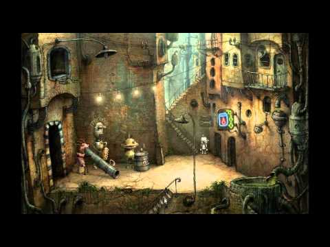Machinarium part 12 walkthrough - Oiling a wheelchair