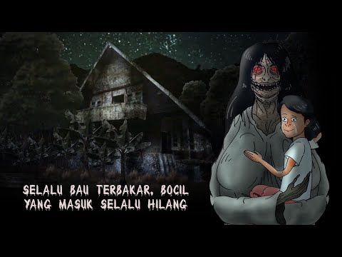 Misteri Rumah Bekas Kebakaran | Kartun Hantu, Animasi Film Horror