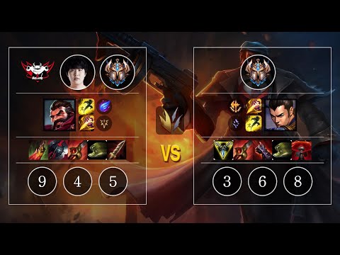 JDG Kanavi Graves vs Xin Zhao Jungle - KR Patch 10.12