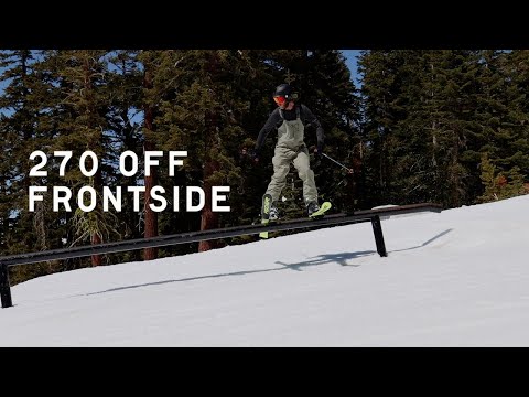 Fischer Alpine | How to Spin a Frontside 270 off a Rail on Skis