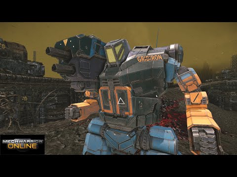 MWO: Gameplay #954 Grid Iron Dual Light Gauss geht auch gut klar