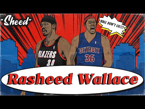 Rasheed Wallace: This UNDERRATED Big Man was just as skilled as KEVIN GARNETT or TIM DUNCAN | FPP