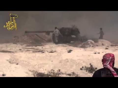 استهداف معسكر المسطومة بواسطة المدفعية من قبل لواء التوحيد