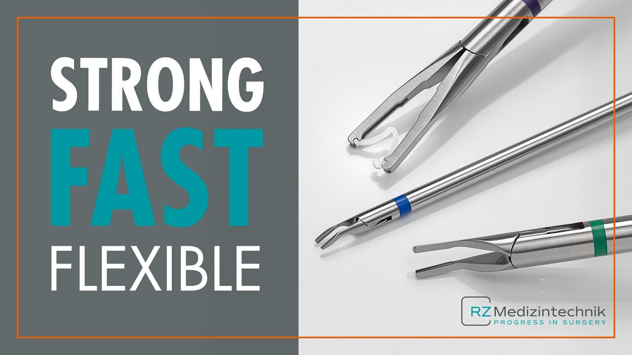 RZ Detachable Clip Applying Forceps