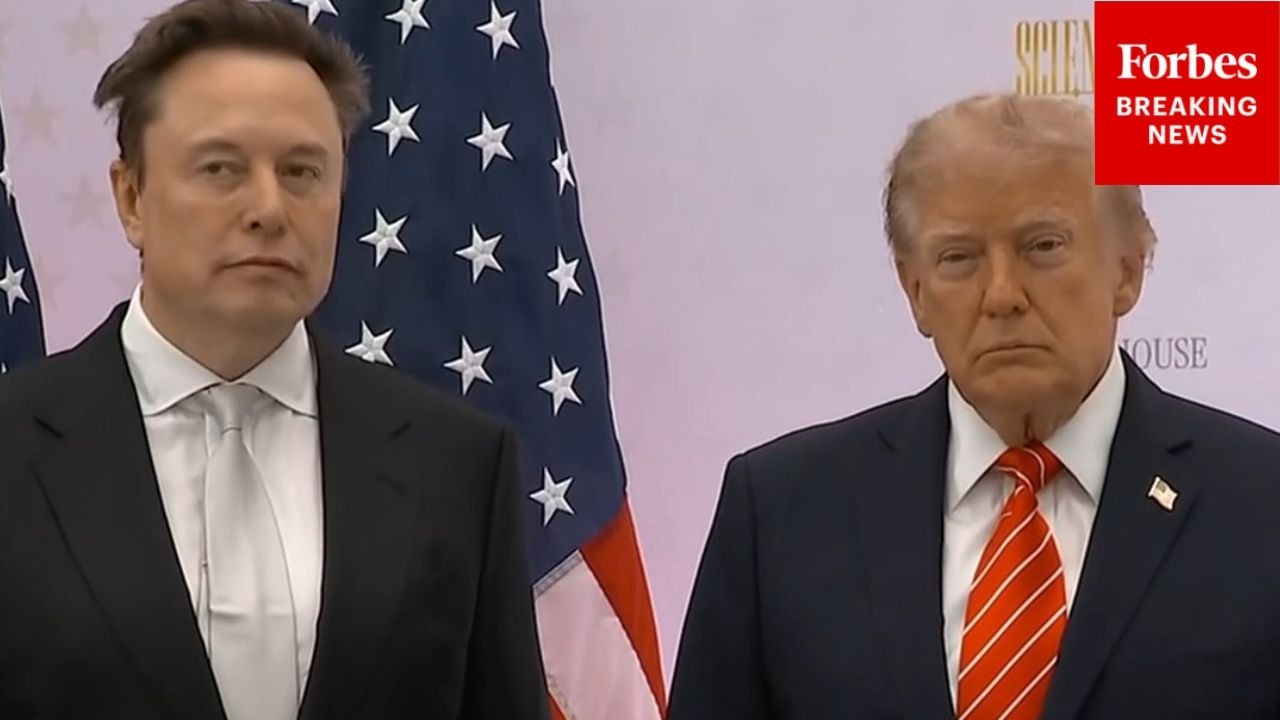 President Trump speaks about his uncle John G. Trump at the 2026 ceremony