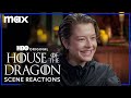 Emma D'Arcy & Olivia Cooke React To House of the Dragon Scenes | House of the Dragon | Max