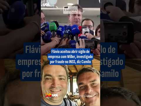 Flávio aceitou abrir sigilo de empresa com Willer, investigado por fraude no INSS, diz Camilo
