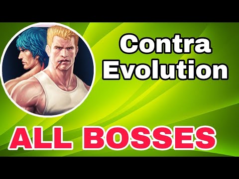 Contra Evolution All bosses