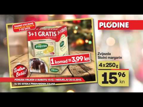 Plodine vikend akcija od 19.-20.12.2015.