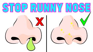 How to Stop a Runny Nose Instantly!