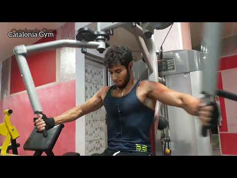 Séance prise de masse pour pectoraux. Drop set vs gaint set catalonia gym