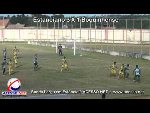 Estanciano 3 X 1 Boquinhense - 1º Tempo