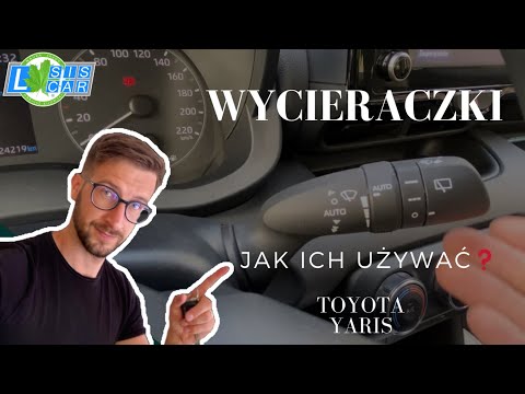 Jak włączyć wycieraczki❓Toyota Yaris
