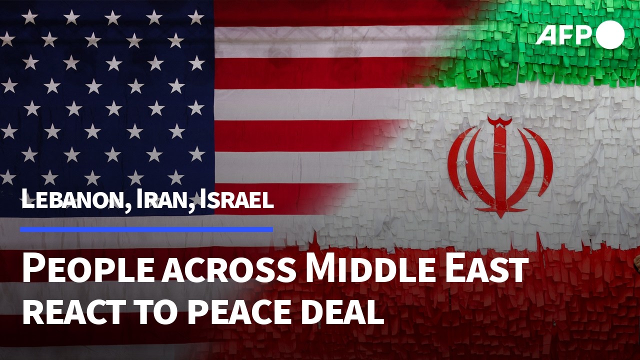 Video | 'The best feeling': People across the Middle East react to US-Iran deal | AFP