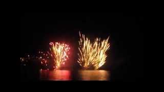 preview picture of video 'Fuegos Artificiales de las Fiestas de las Mercedes en La Punta de Abona  20/09/2014.'