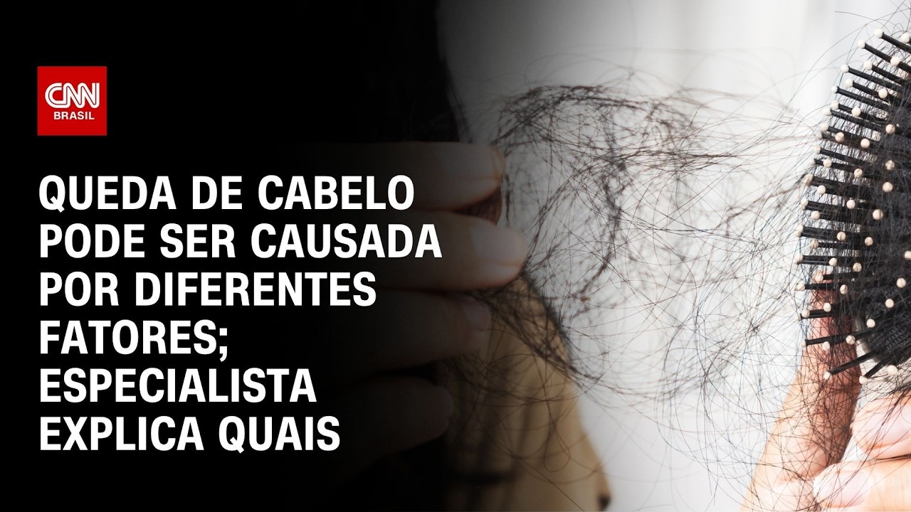 O que causa queda de cabelo? Endocrinologista enumera diversas condições | CNN SINAIS VITAIS