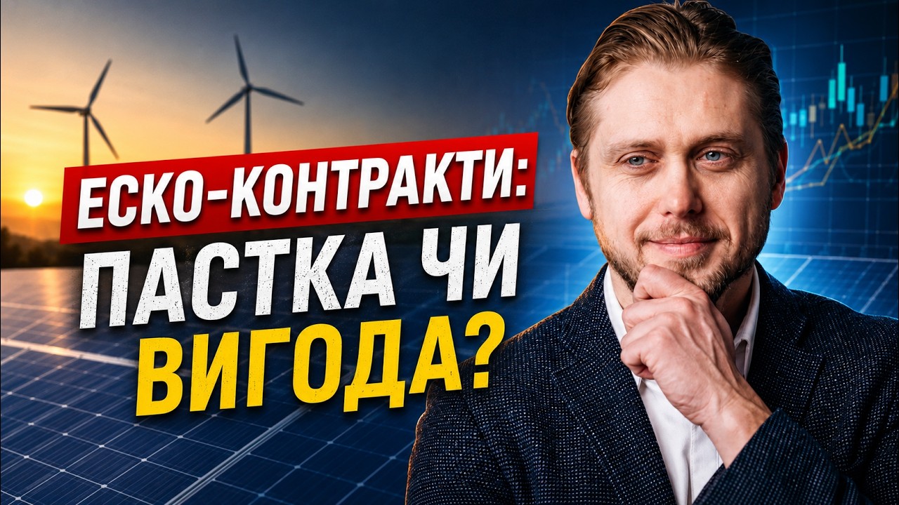 25% РІЧНИХ на ЕНЕРГЕТИЦІ? Що НЕ ТАК з ЕСКО-контрактами